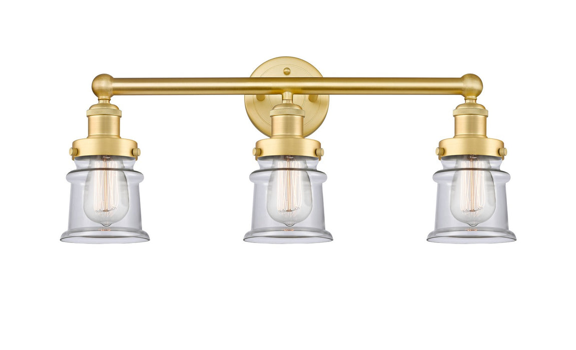 Innovations 616-3W-SG-G182S Three Light Bath Vanity, Satin Gold