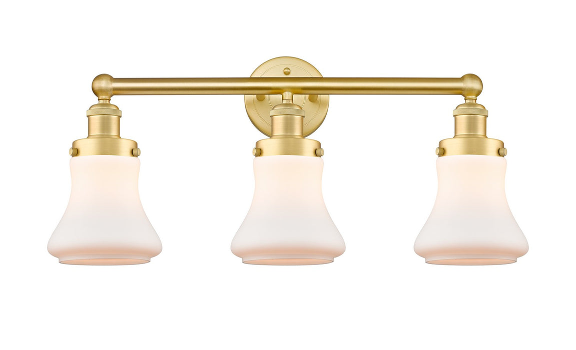 Innovations 616-3W-SG-G191 Three Light Bath Vanity, Satin Gold