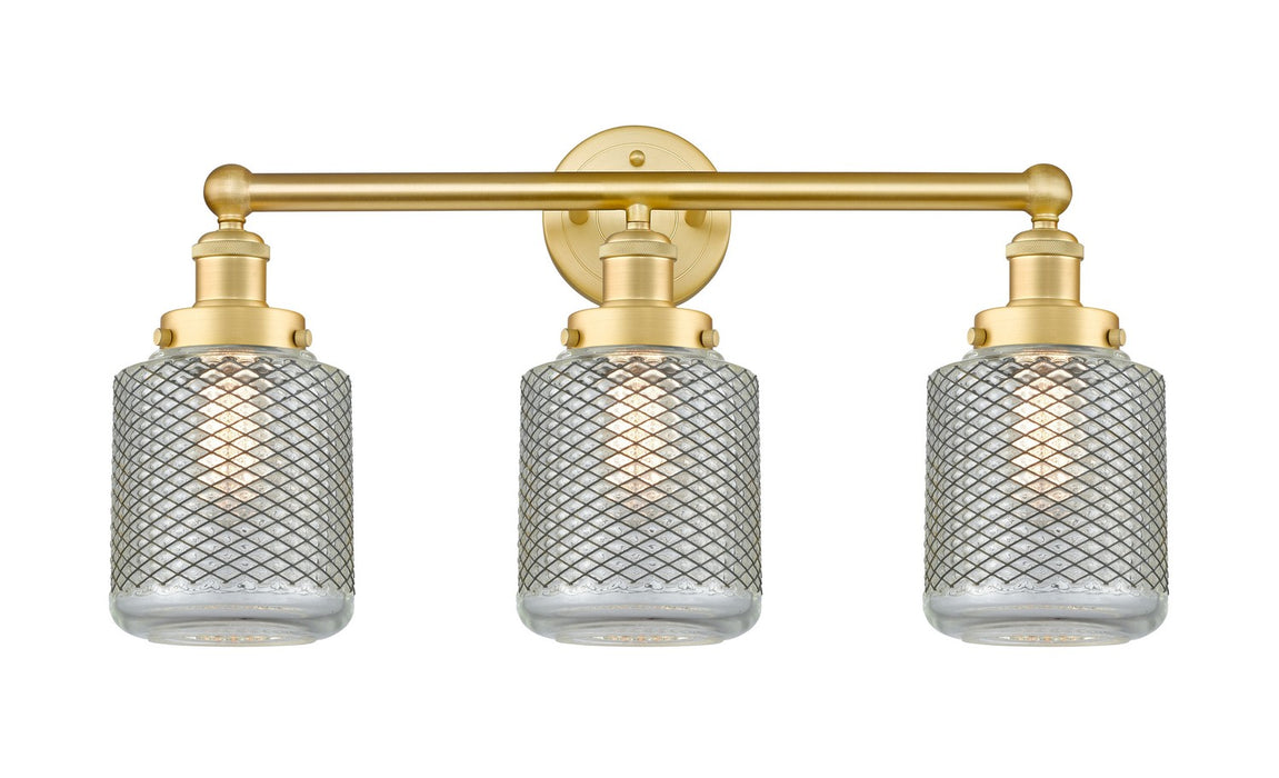 Innovations 616-3W-SG-G262 Three Light Bath Vanity, Satin Gold