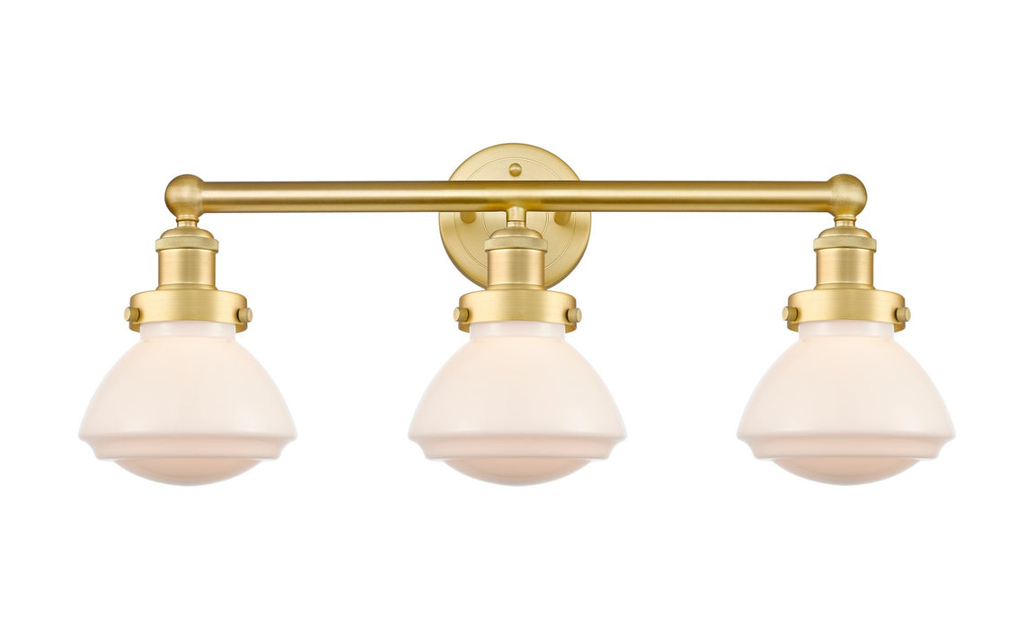 Innovations 616-3W-SG-G321 Three Light Bath Vanity, Satin Gold