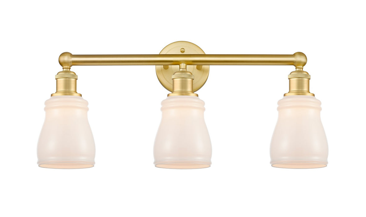 Innovations 616-3W-SG-G391 Three Light Bath Vanity, Satin Gold