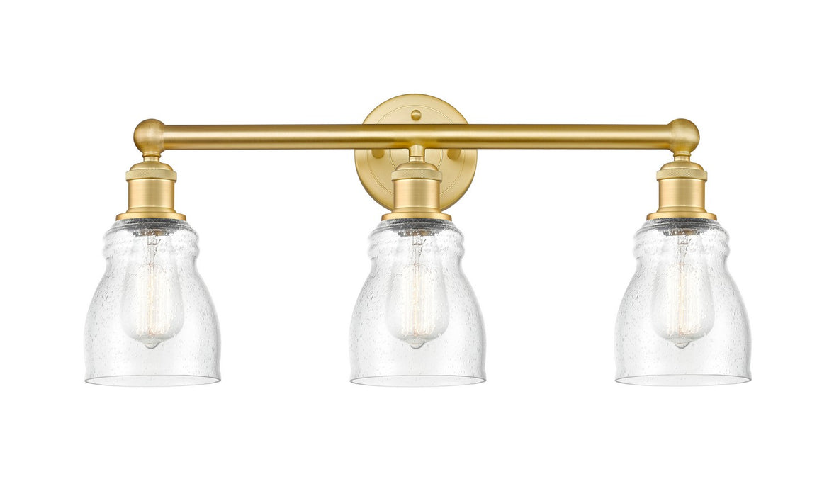 Innovations 616-3W-SG-G394 Three Light Bath Vanity, Satin Gold