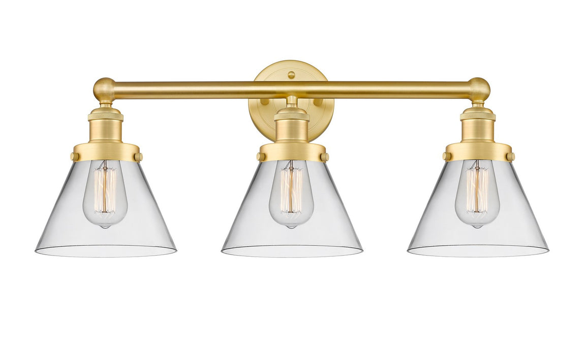 Innovations 616-3W-SG-G42 Three Light Bath Vanity, Satin Gold