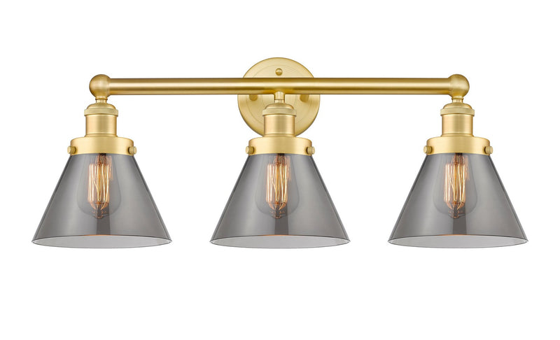 Innovations 616-3W-SG-G43 Three Light Bath Vanity, Satin Gold