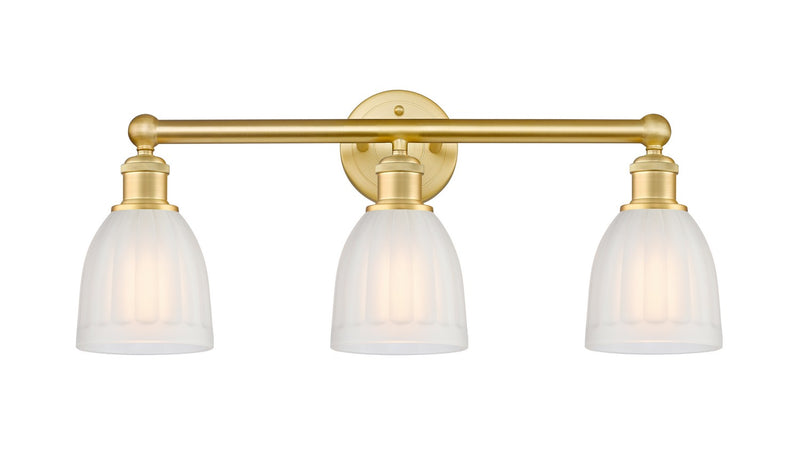 Innovations 616-3W-SG-G441 Three Light Bath Vanity, Satin Gold