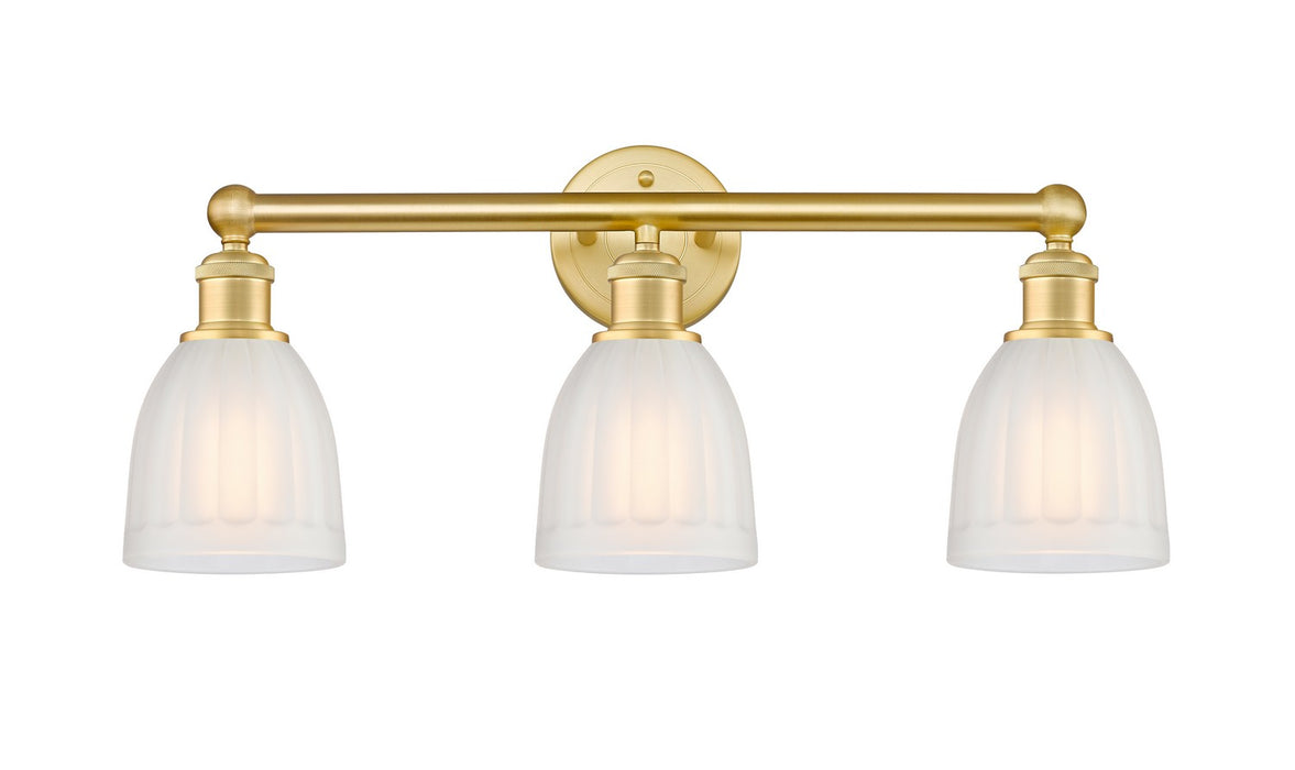 Innovations 616-3W-SG-G441 Three Light Bath Vanity, Satin Gold