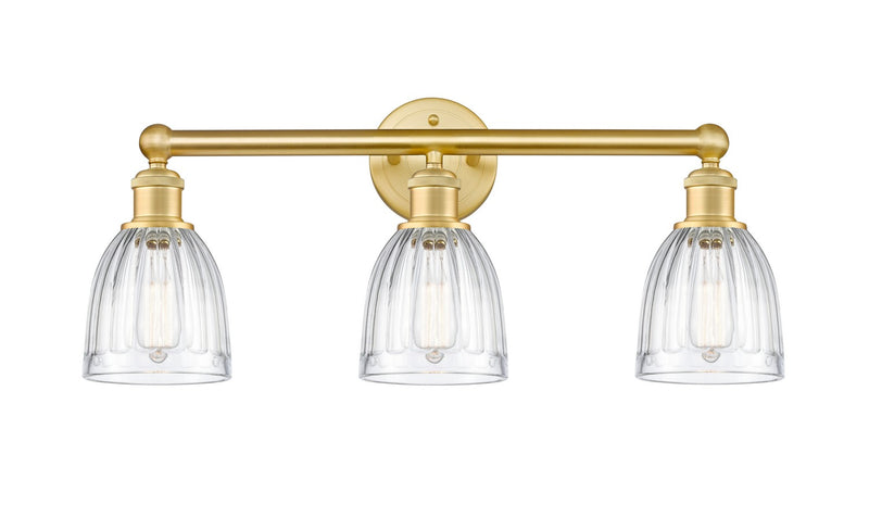 Innovations 616-3W-SG-G442 Three Light Bath Vanity, Satin Gold