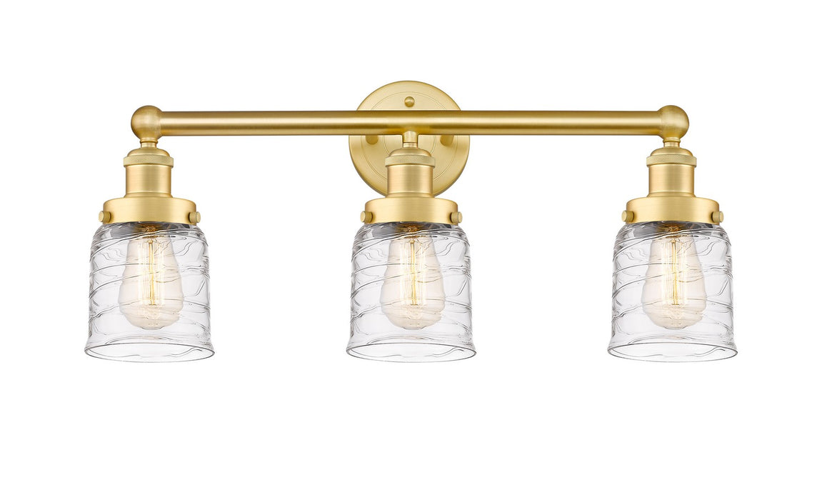 Innovations 616-3W-SG-G513 Three Light Bath Vanity, Satin Gold
