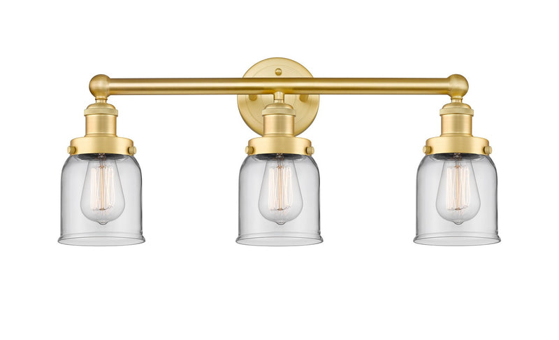 Innovations 616-3W-SG-G52 Three Light Bath Vanity, Satin Gold