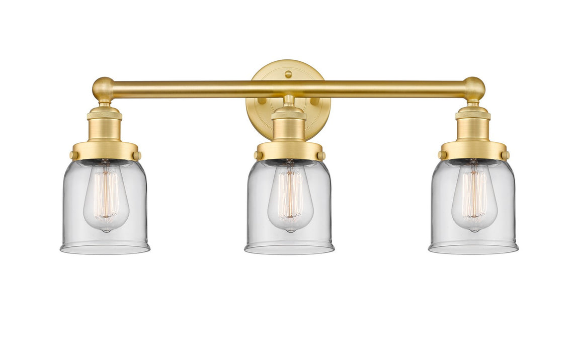Innovations 616-3W-SG-G52 Three Light Bath Vanity, Satin Gold