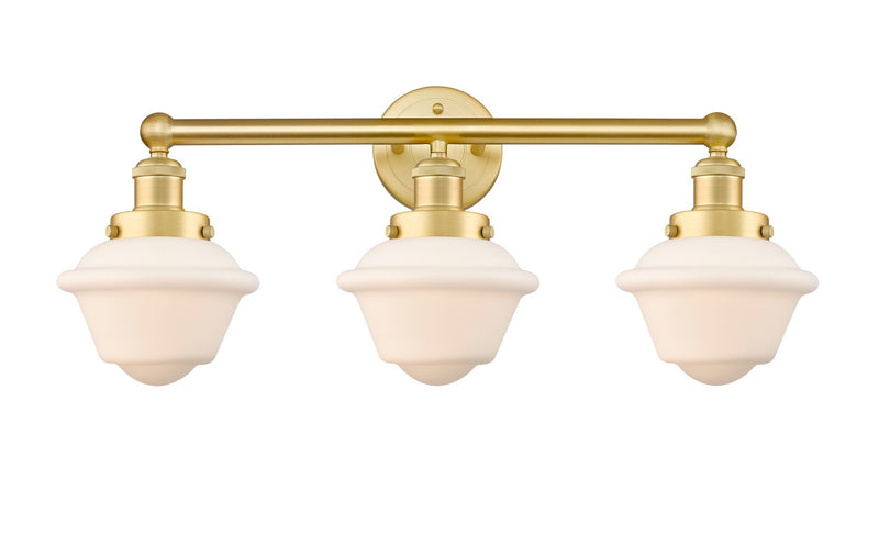 Innovations 616-3W-SG-G531 Three Light Bath Vanity, Satin Gold