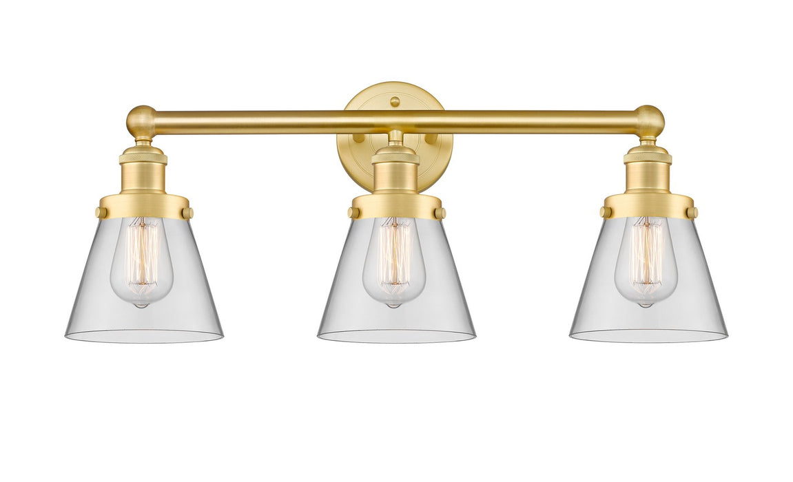 Innovations 616-3W-SG-G62 Three Light Bath Vanity, Satin Gold