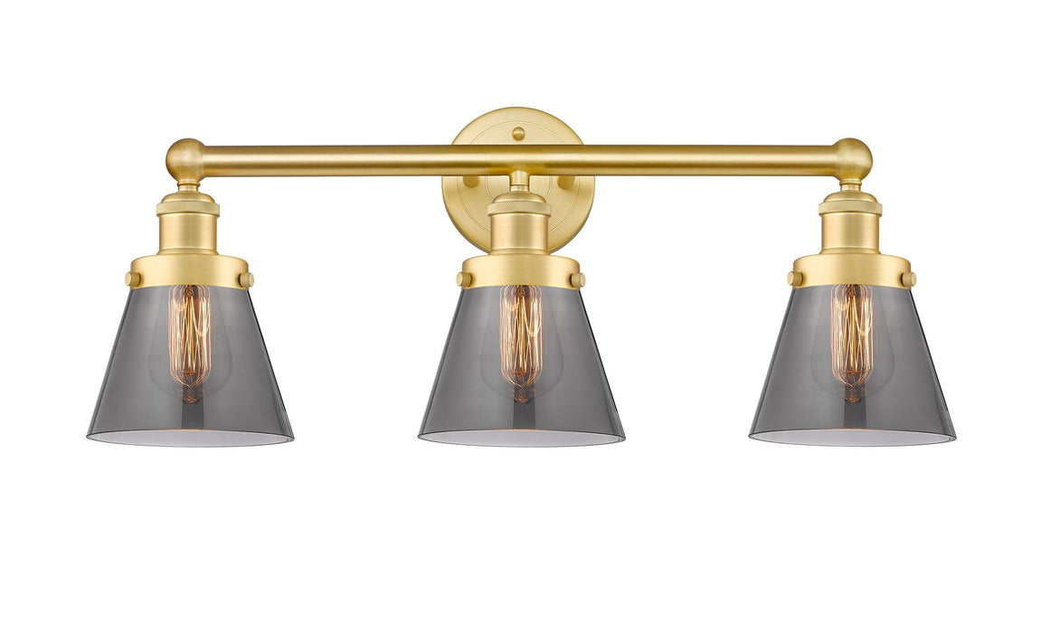 Innovations 616-3W-SG-G63 Three Light Bath Vanity, Satin Gold
