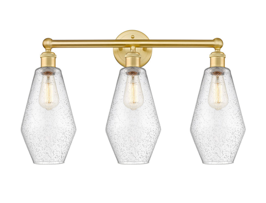 Innovations 616-3W-SG-G654-7 Three Light Bath Vanity, Satin Gold