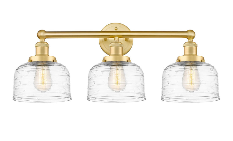 Innovations 616-3W-SG-G713 Three Light Bath Vanity, Satin Gold