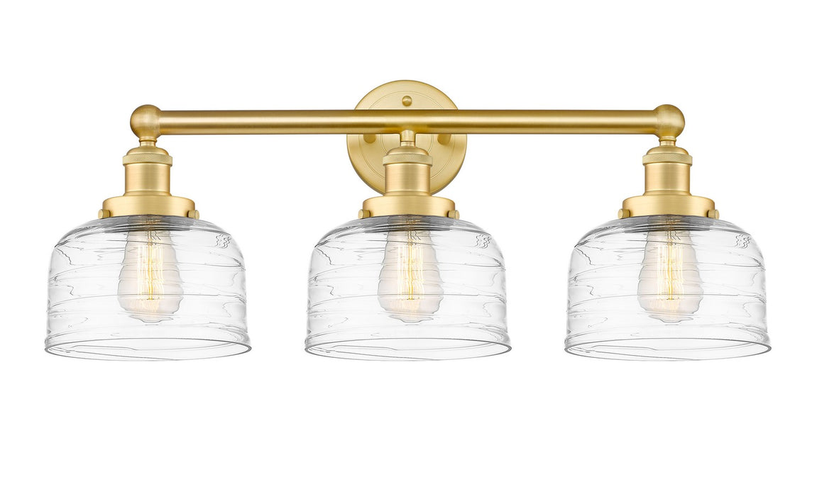 Innovations 616-3W-SG-G713 Three Light Bath Vanity, Satin Gold
