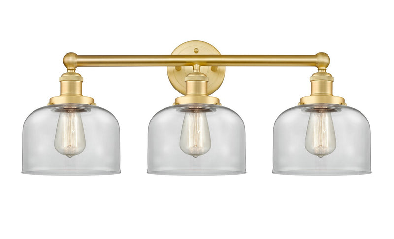 Innovations 616-3W-SG-G72 Three Light Bath Vanity, Satin Gold