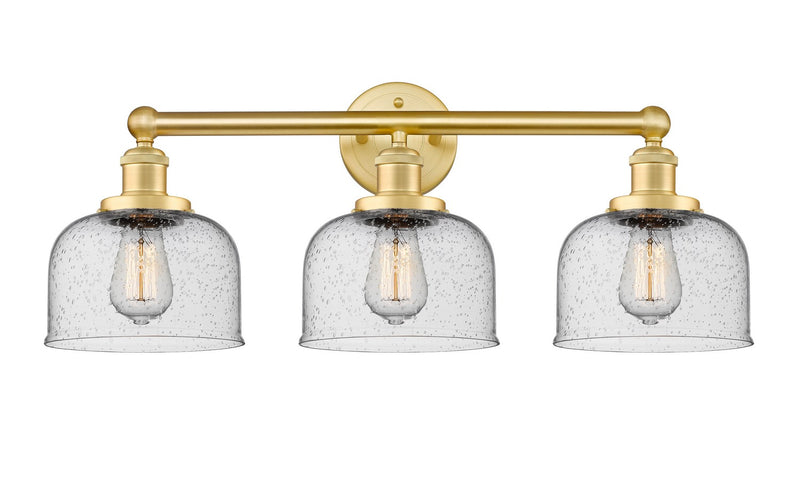 Innovations 616-3W-SG-G74 Three Light Bath Vanity, Satin Gold