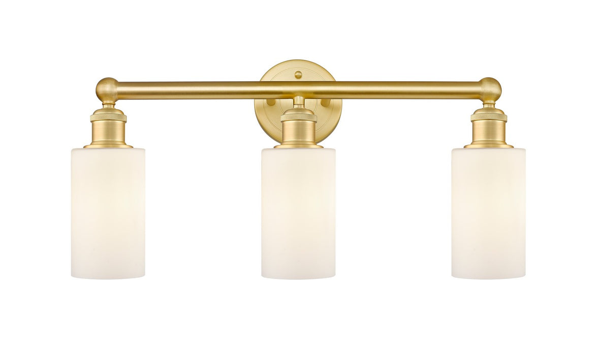 Innovations 616-3W-SG-G801 Three Light Bath Vanity, Satin Gold