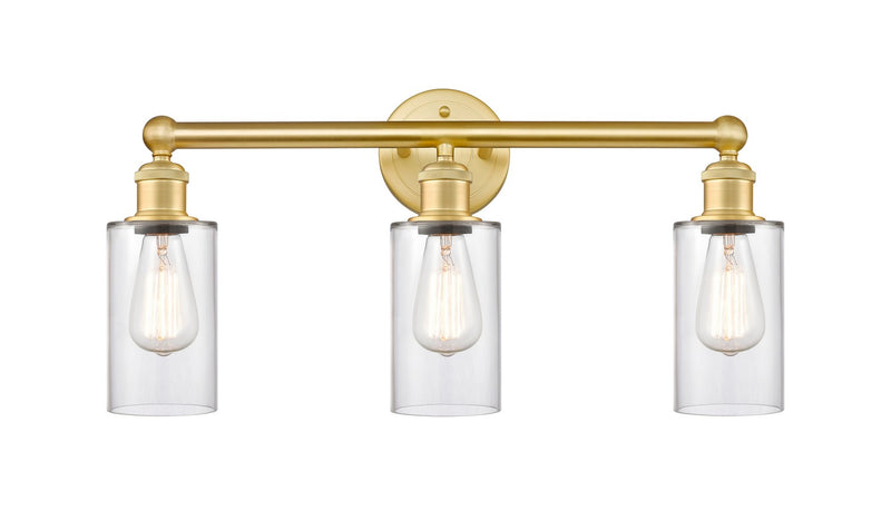 Innovations 616-3W-SG-G802 Three Light Bath Vanity, Satin Gold