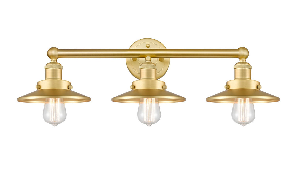 Innovations 616-3W-SG-M4-SG Three Light Bath Vanity, Satin Gold