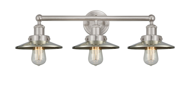 Innovations 616-3W-SN-M2-SN Three Light Bath Vanity, Brushed Satin Nickel