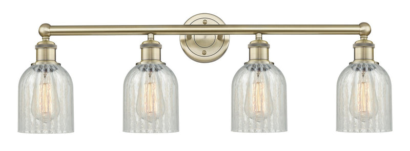 Innovations 616-4W-AB-G2511 Four Light Bath Vanity, Antique Brass