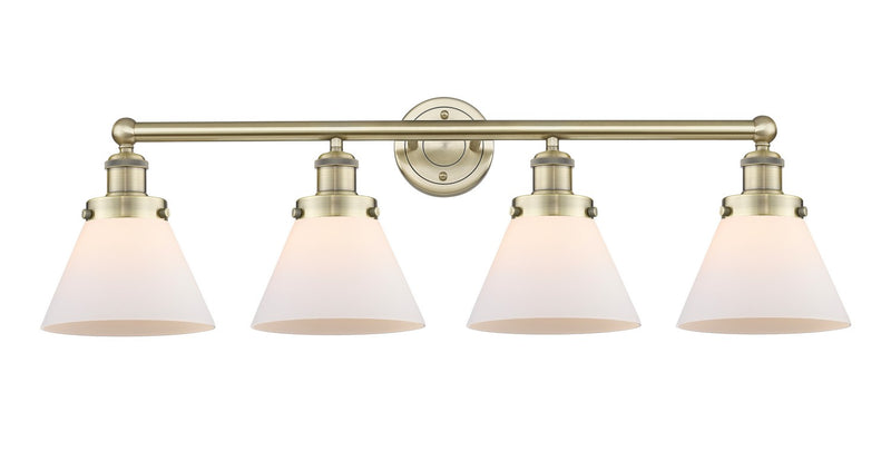 Innovations 616-4W-AB-G41 Four Light Bath Vanity, Antique Brass