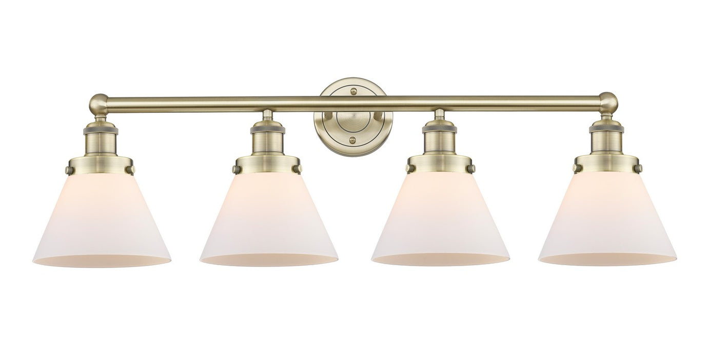 Innovations 616-4W-AB-G41 Four Light Bath Vanity, Antique Brass