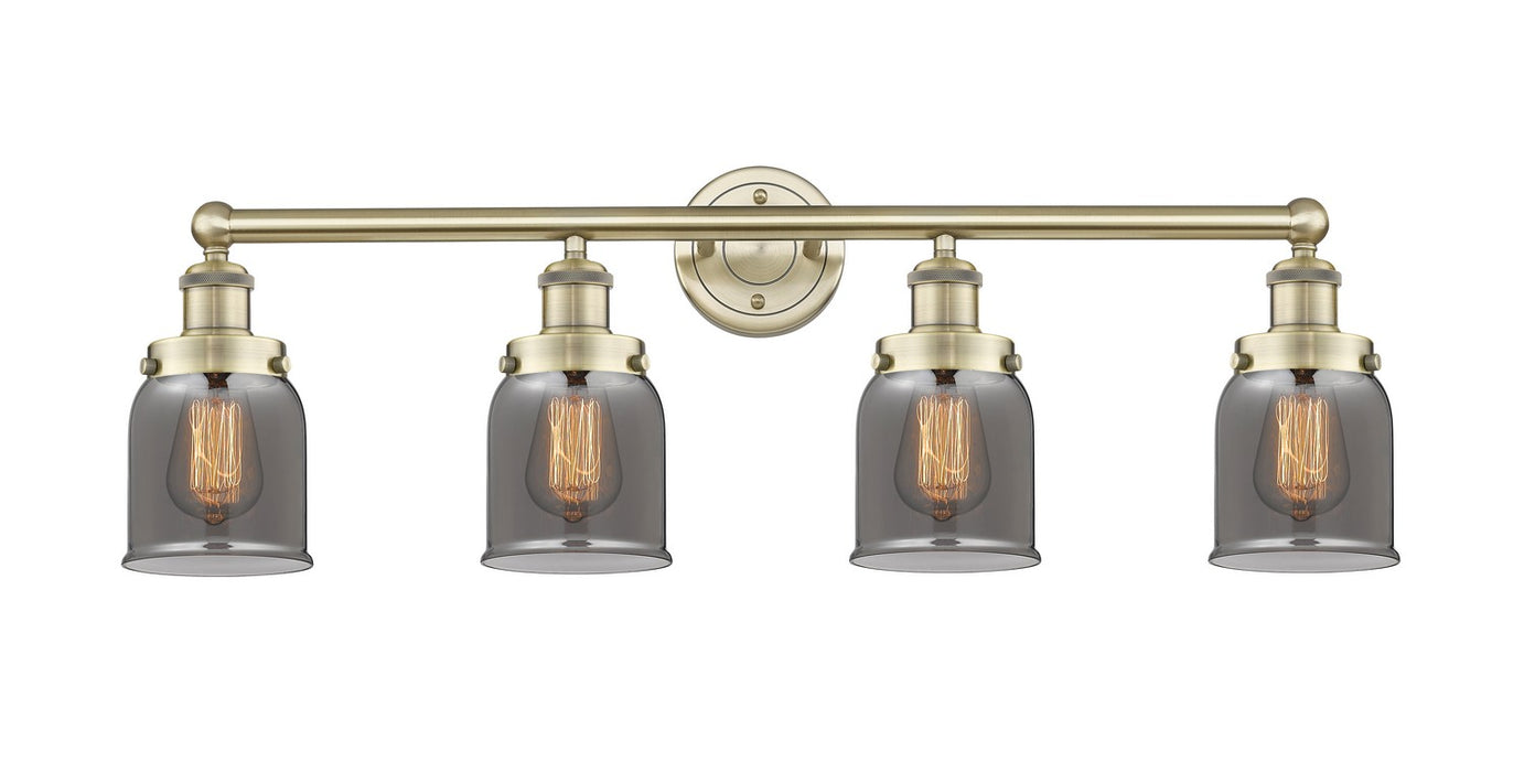 Innovations 616-4W-AB-G53 Four Light Bath Vanity, Antique Brass