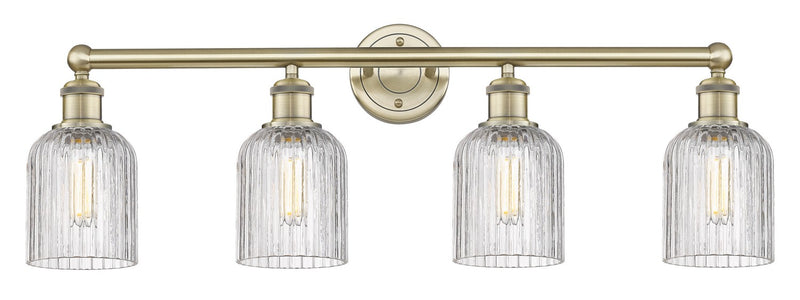 Innovations 616-4W-AB-G559-5CL Four Light Bath Vanity, Antique Brass