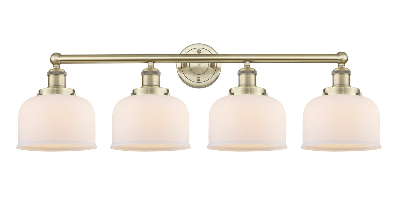 Innovations 616-4W-AB-G71 Four Light Bath Vanity, Antique Brass