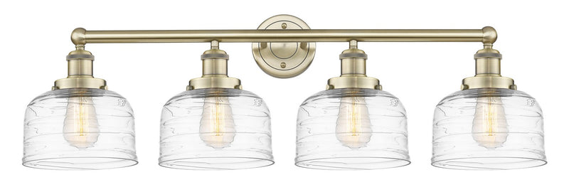 Innovations 616-4W-AB-G713 Four Light Bath Vanity, Antique Brass
