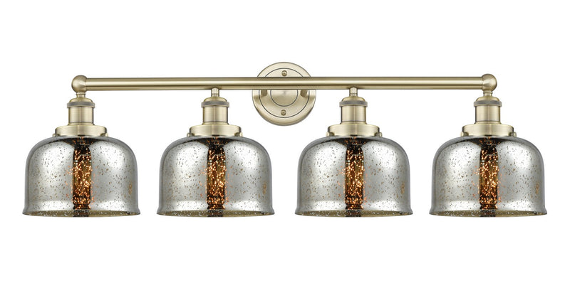 Innovations 616-4W-AB-G78 Four Light Bath Vanity, Antique Brass