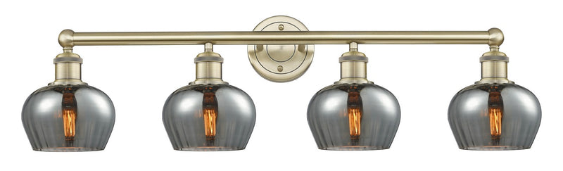 Innovations 616-4W-AB-G93 Four Light Bath Vanity, Antique Brass