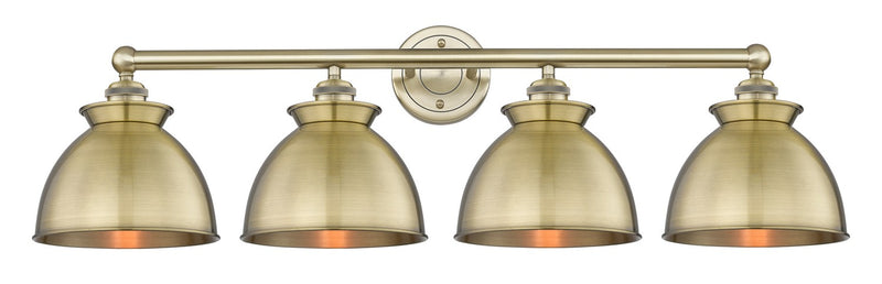 Innovations 616-4W-AB-M14-AB Four Light Bath Vanity, Antique Brass