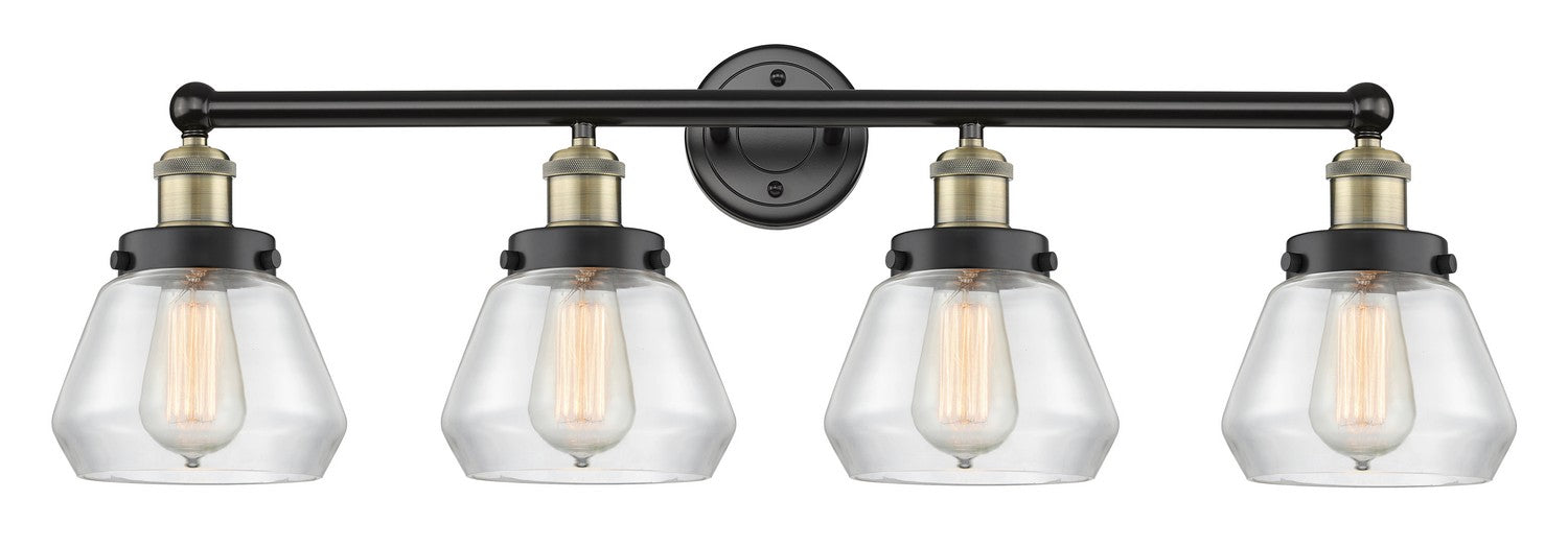 Innovations 616-4W-BAB-G172 Four Light Bath Vanity, Black Antique Brass