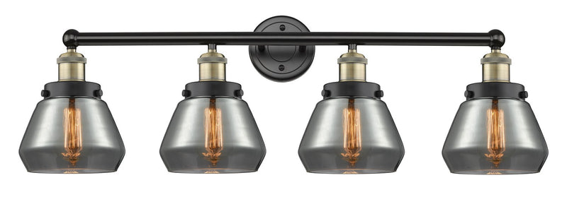 Innovations 616-4W-BAB-G173 Four Light Bath Vanity, Black Antique Brass