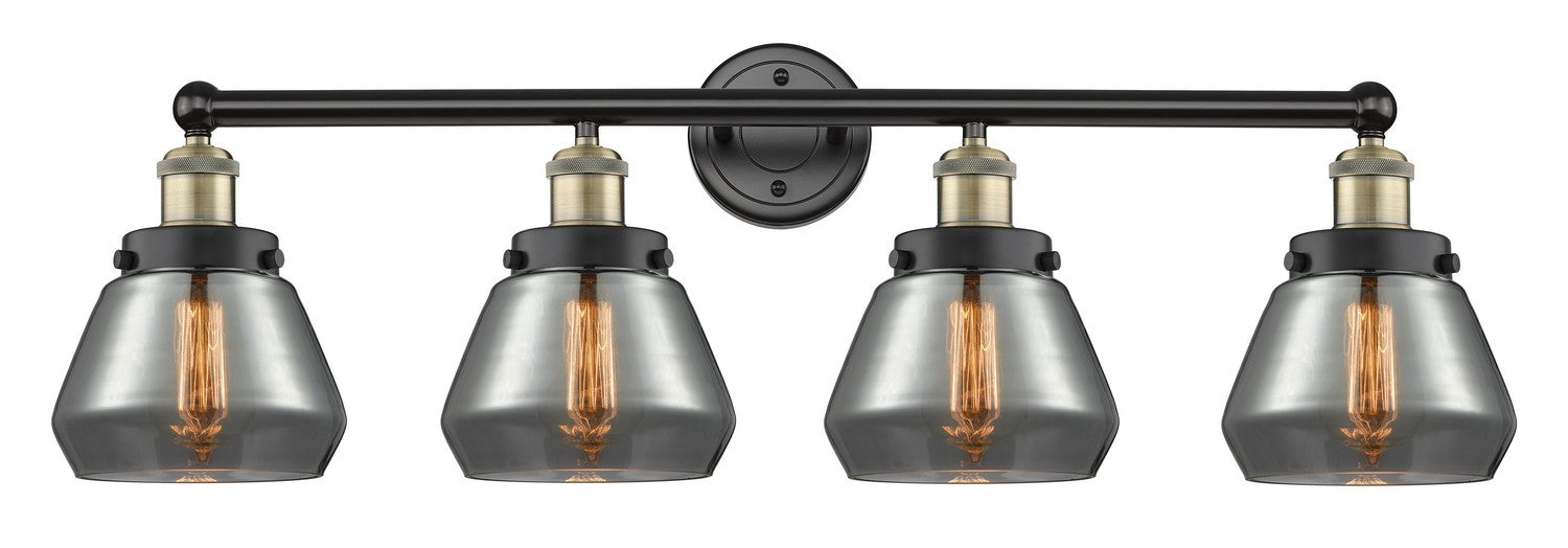 Innovations 616-4W-BAB-G173 Four Light Bath Vanity, Black Antique Brass