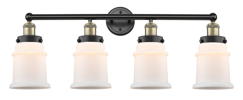 Innovations 616-4W-BAB-G181 Four Light Bath Vanity, Black Antique Brass
