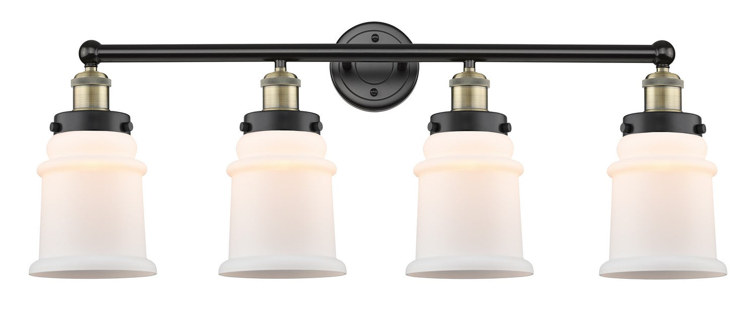 Innovations 616-4W-BAB-G181 Four Light Bath Vanity, Black Antique Brass
