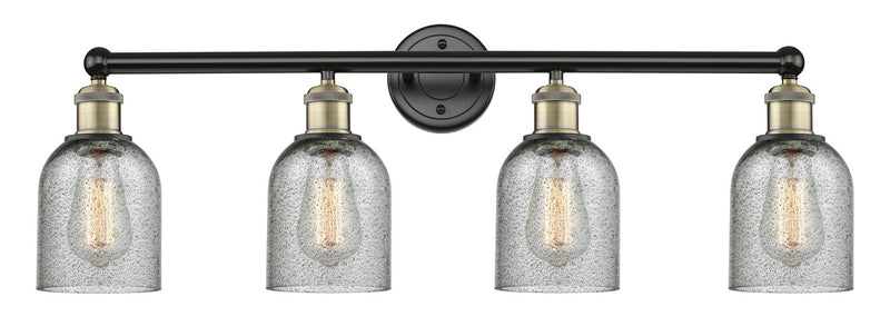 Innovations 616-4W-BAB-G257 Four Light Bath Vanity, Black Antique Brass