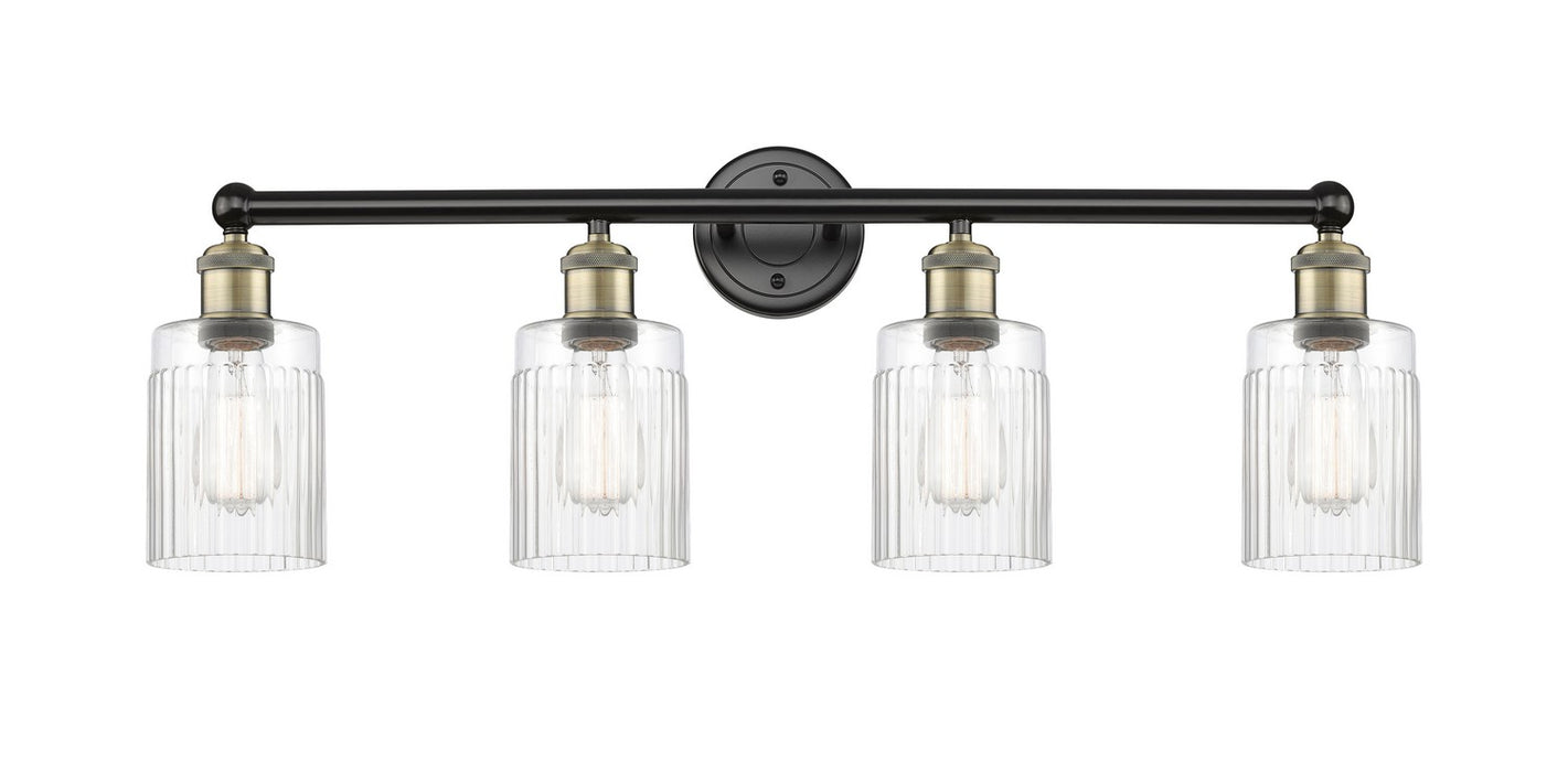 Innovations 616-4W-BAB-G342 Four Light Bath Vanity, Black Antique Brass