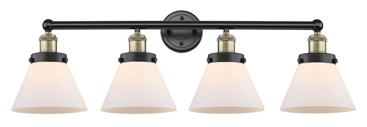 Innovations 616-4W-BAB-G41 Four Light Bath Vanity, Black Antique Brass
