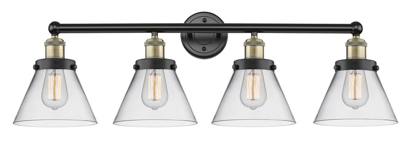 Innovations 616-4W-BAB-G42 Four Light Bath Vanity, Black Antique Brass
