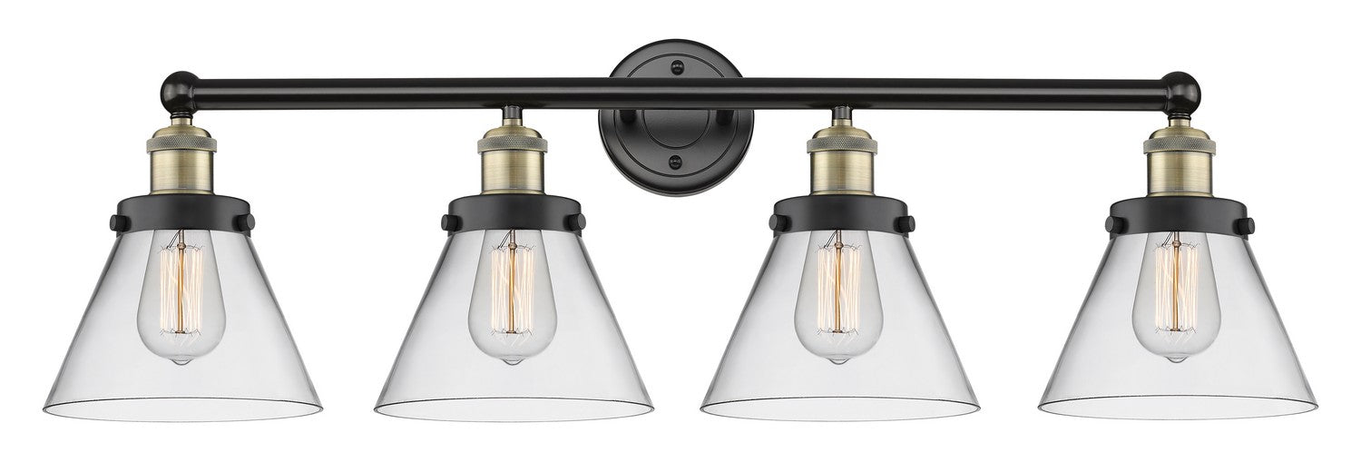 Innovations 616-4W-BAB-G42 Four Light Bath Vanity, Black Antique Brass