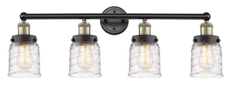 Innovations 616-4W-BAB-G513 Four Light Bath Vanity, Black Antique Brass