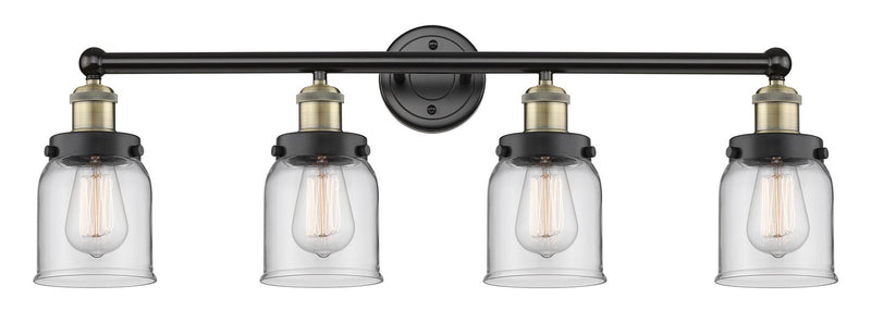 Innovations 616-4W-BAB-G52 Four Light Bath Vanity, Black Antique Brass