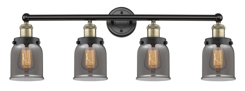 Innovations 616-4W-BAB-G53 Four Light Bath Vanity, Black Antique Brass