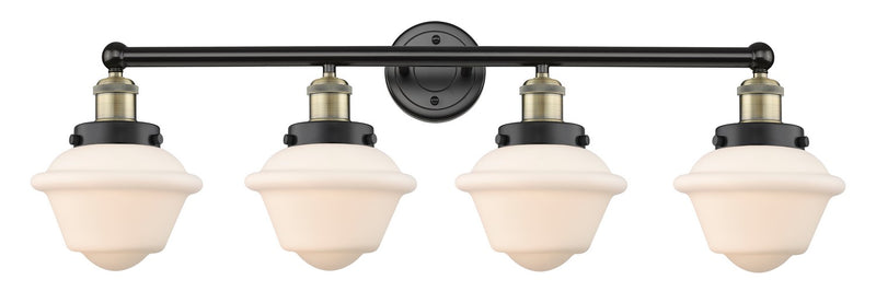 Innovations 616-4W-BAB-G531 Four Light Bath Vanity, Black Antique Brass